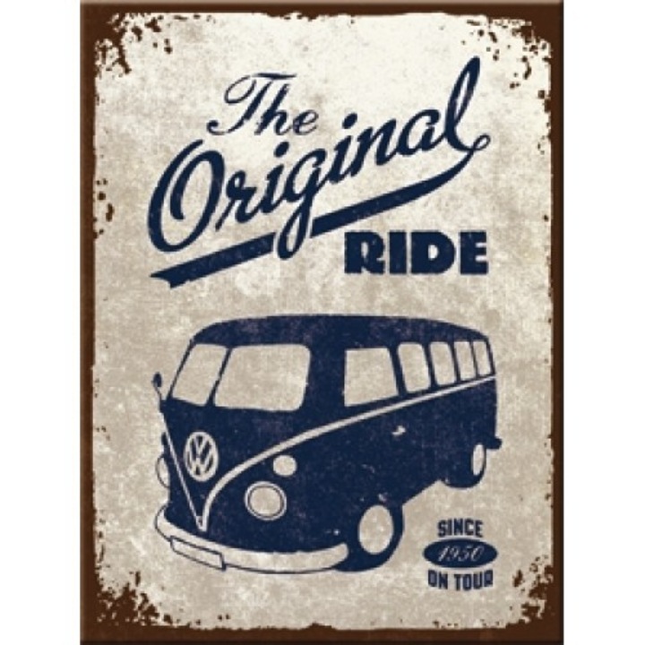 Magnet frigider - VW Bulli - The original ride