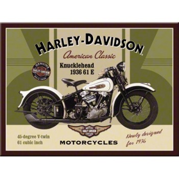 Magnet frigider - Harley Davidson Knucklehead Magnet frigider - Harley Davidson Knucklehead