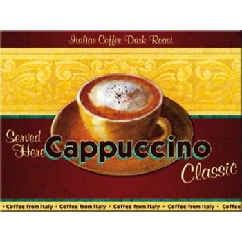 Magnet frigider - Cappuccino Magnet frigider - Cappuccino