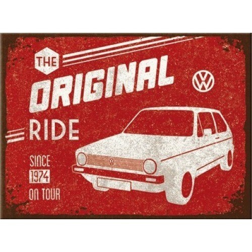 Magnet frigider - VW Golf - The Original Ride
