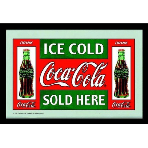 Oglinda decor - Coca Cola - Ice Cold - 20x30 cm