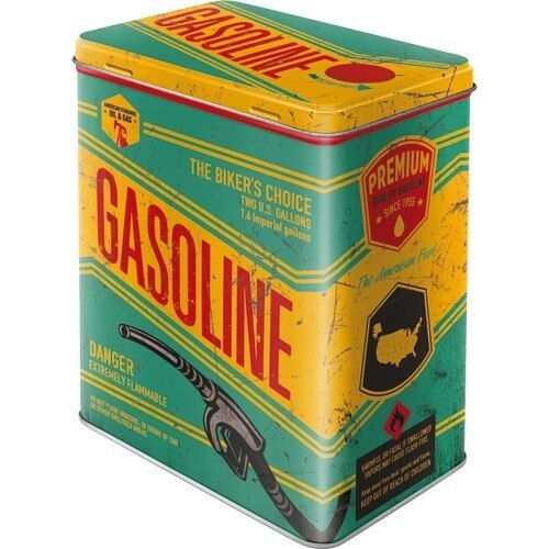 Cutie de depozitare metalica - Gasoline 10x14x20cm