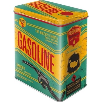 Cutie de depozitare metalica - Gasoline 10x14x20cm Cutie de depozitare metalica - Gasoline 10x14x20cm