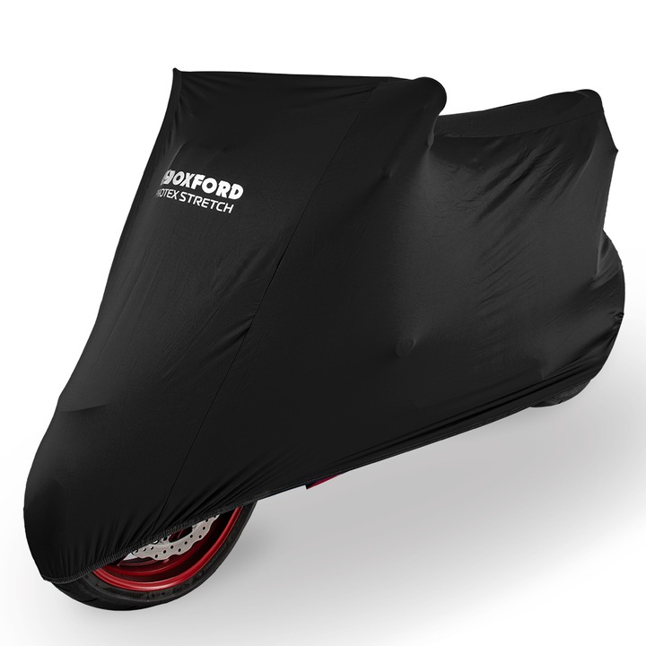 Oxford Protex Indoor Premium Stretch-fit motorponyva , fekete, méret S