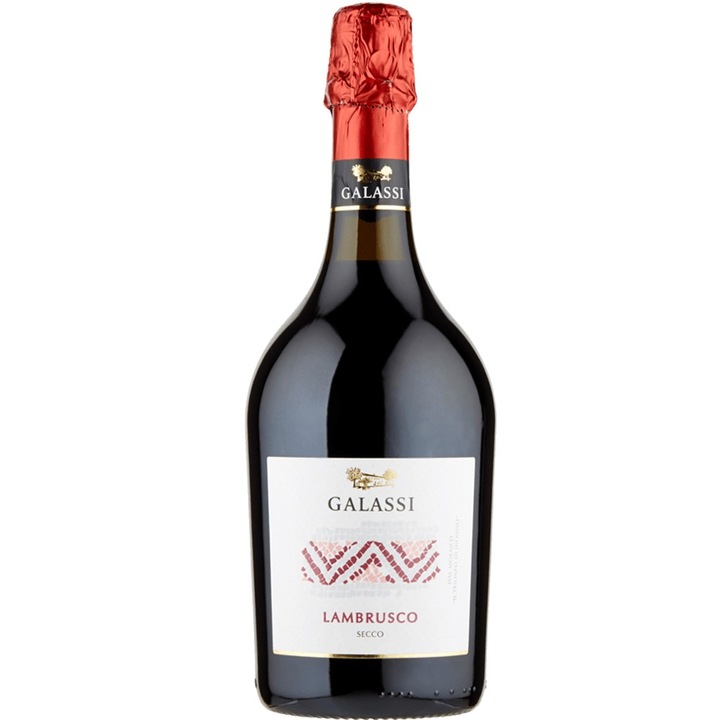 Vin Lambrusco Emilia, Sec, 8.5% Alcool, 750 ml