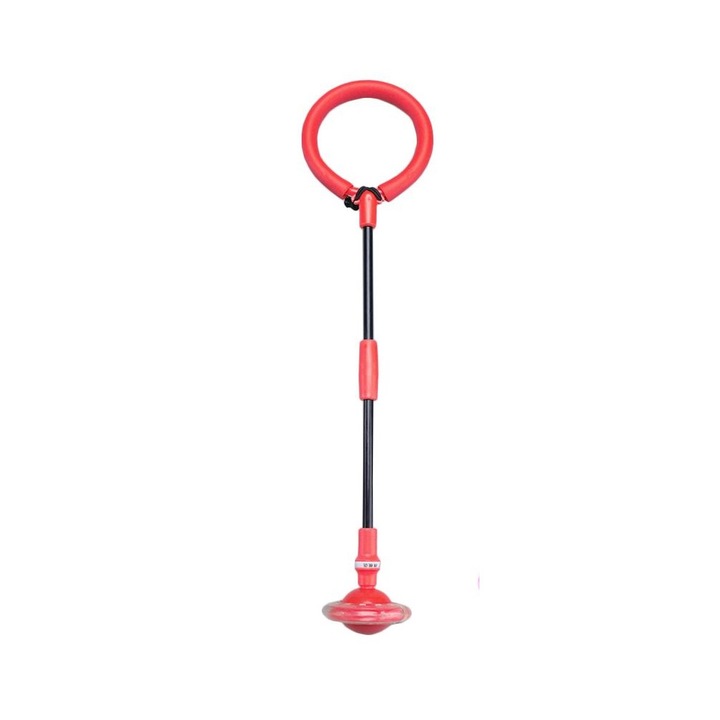 OEM Modern ugrókötél labdával, gyerekeknek, piros, LED világítással