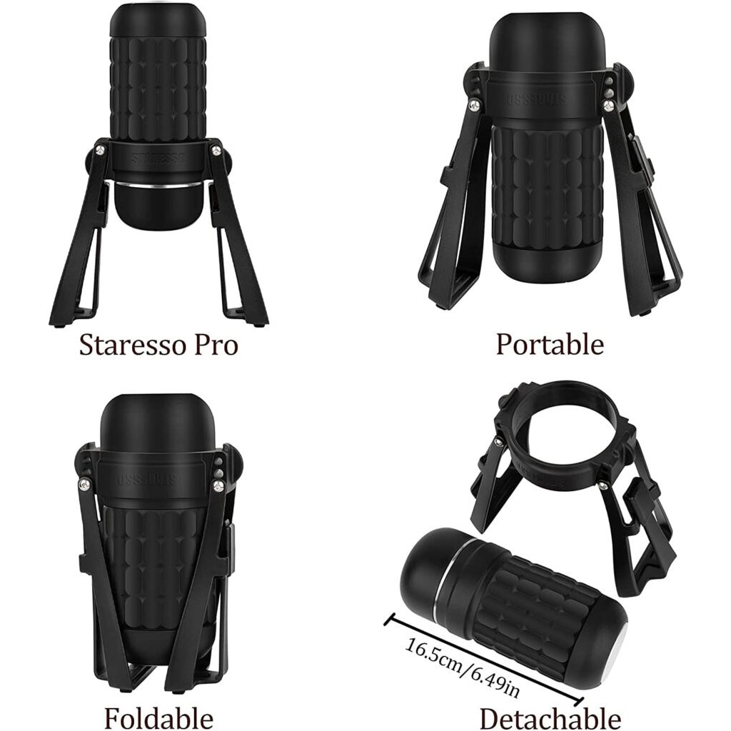 【おまけつき】Staresso Mirage Plus STARESSO Plus Portable Espresso Maker, Gift for coffee