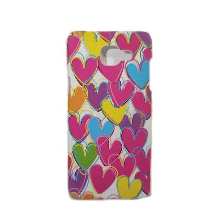 Husa Go Alone With Aru, Love, G-Tech, Compatibila cu Samsung Galaxy A5 2016, TPU, Fosforescenta, Madly in Love Series, Multicolor