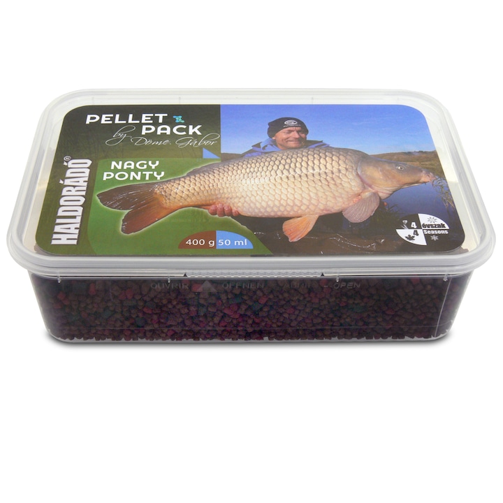 Pelete, Haldorado, Pellet Pack By Dome - Crap Mare 400g