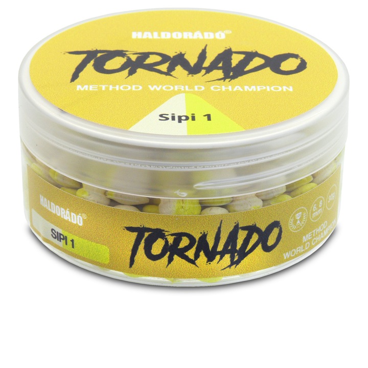 Pelete, Haldorado, Tornado Method World Champion 6, 8 mm - Sipi 1 30g