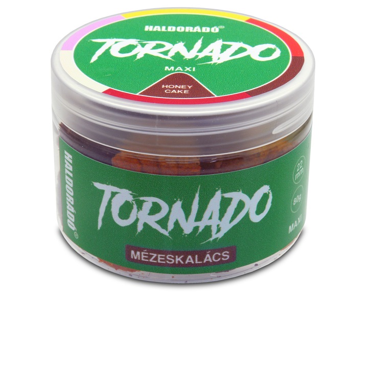 Pelete, Haldorado, Tornado MAXI 22mm - Turta Dulce 80g