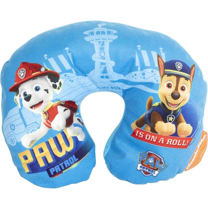 Възглавница за врат Paw Patrol Boy Paw Patrol is on a Roll, Eurasia, Blue