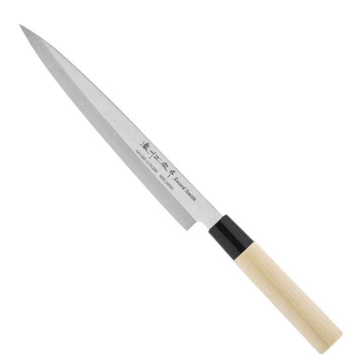 Cutit japonez pentru Sashimi din otel carbon, 27 cm