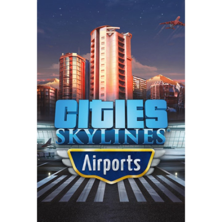 Cities: Skylines - Airports (PC - Steam elektronikus játék licensz)