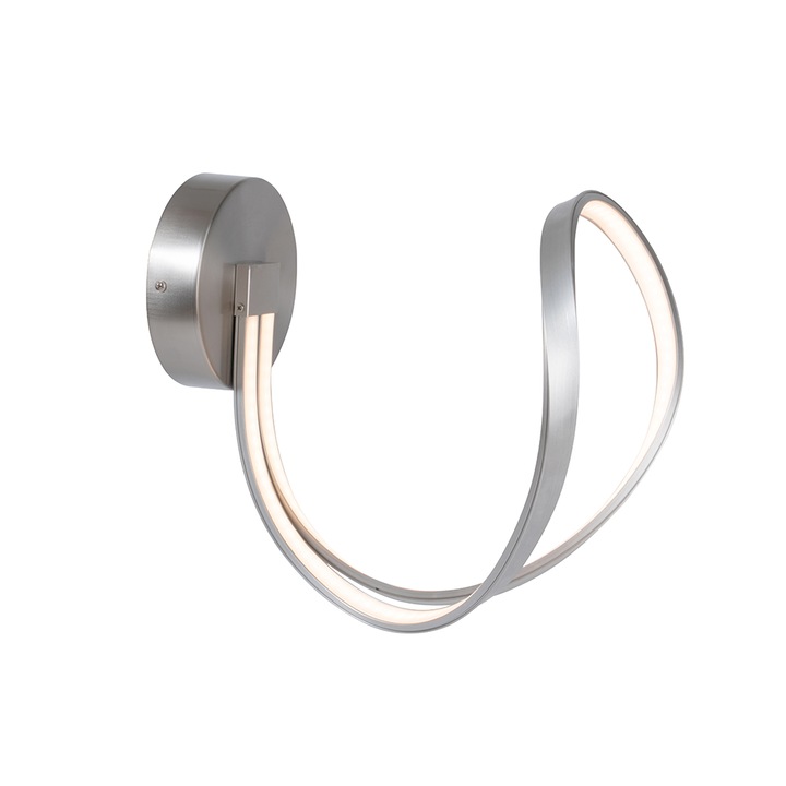 LED аплик OMNIA Line, 20W, IP20, 3000 K, За стена, Сребрист