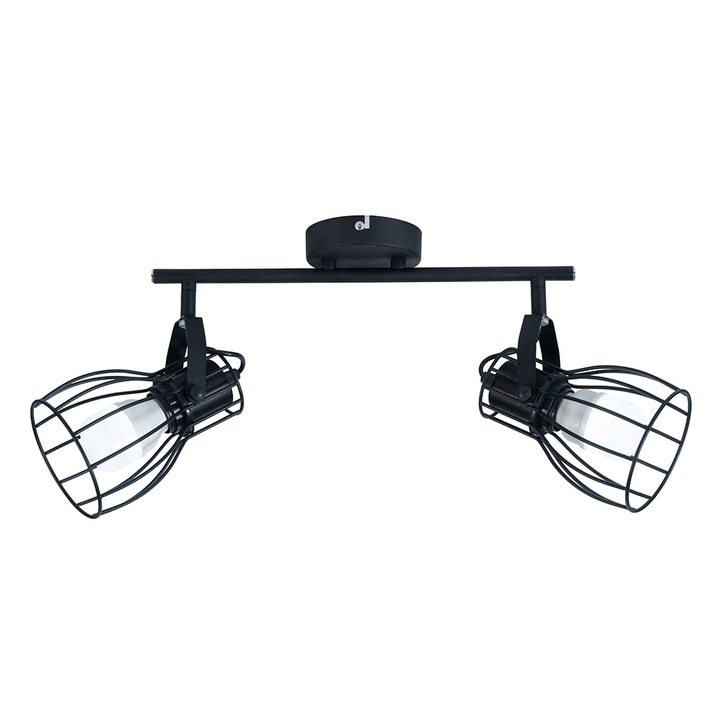 Spot OMNIA Tirion, E27, 2 max 40 W, Negru