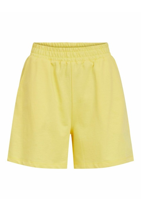 Pantaloni scurti dama Vila, 237519, bumbac, S, Galben