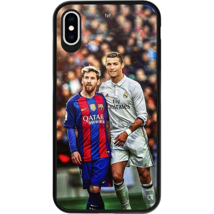 Szilikon tok Apple Iphone X / XS, Messi és Ronaldo számára, többszínű, Paramount