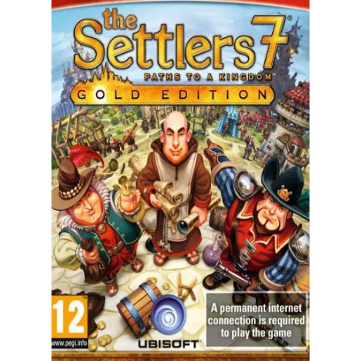 The Settlers 7: Paths to a Kingdom Deluxe Gold Edition (PC - Ubisoft Connect elektronikus játék licensz)