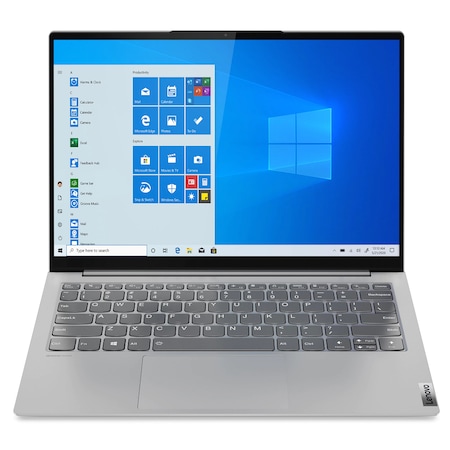 Laptop Lenovo Yoga Slim 7 13ITL5, 13.3" 2K IPS 2560x1600, Intel Core i5-1135G7 4-core, 8GB DDR4, 1 TB SSD m2 PCIe, Intel Iris Xe Graphics, Aluminium Body 1.21 kg, Windows 10 Home, Light Silver
