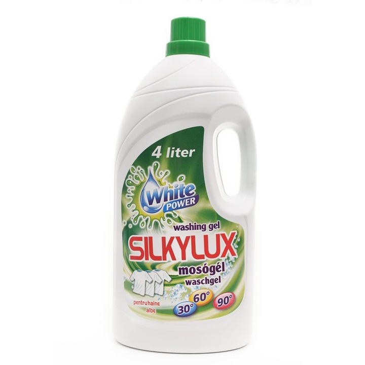 Silkylux Fehér mosógél 4L