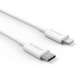 Orico CL01-10 kábel, fehér, USB Type C - Lightning, 1m, 3A