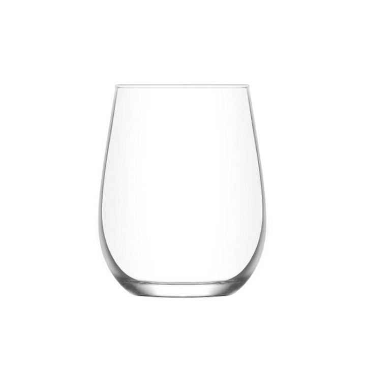 Set 6 pahare, Ramiz, Sticla, 360ml