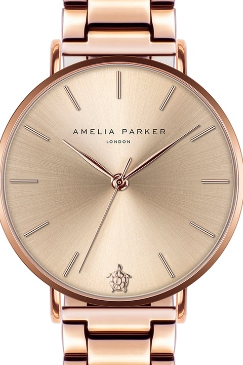 Amelia Parker, Rozsdamentes acél karóra, Vörösaranyszín