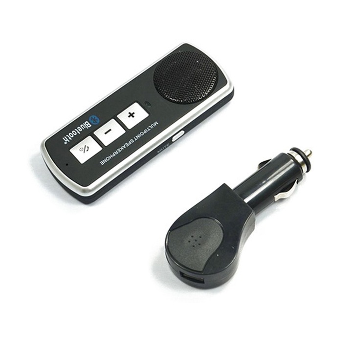 Boxa Bluetooth, JUP, Pentru masina, Negru