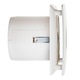 Ventilator de baie axial, X-MART 12 T, CATA, timer, design aerdinamic, montare rapida, clapete anti-retur, capac frontal usor de scos fara a folosi unelte, led, carcasa plastic