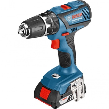Masina de gaurit cu percutie Bosch Professional GSB 18-2-LI Plus, Acumulator Masina de gaurit cu percutie Bosch Professional GSB 18-2-LI Plus, Acumulator