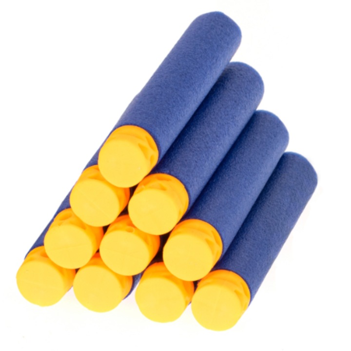 Sageti compatibile NERF, Varfuri moi, 10 bucati