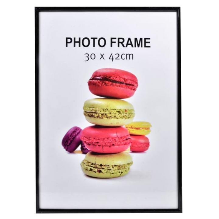 Rama foto, neagra, 30 x 42 cm