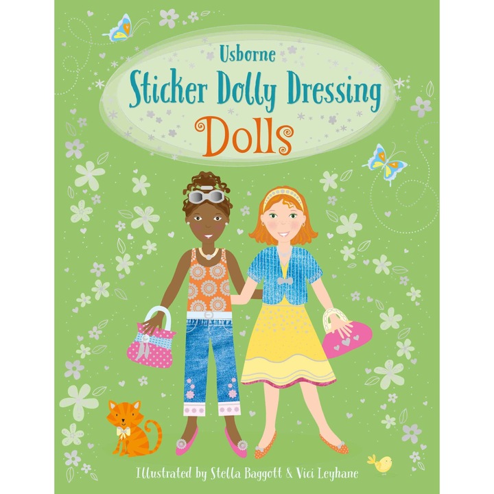 Carte stickere - Sticker Dolly Dressing Dolls, Usborne