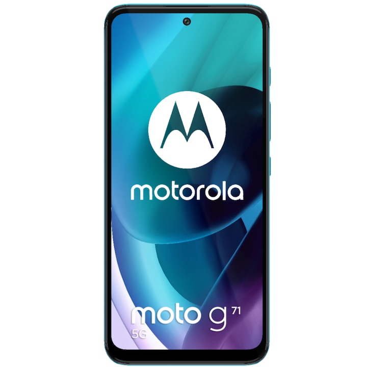 Смартфон Motorola Moto G71 5G, OLED, Dual SIM, 128GB, 6GB RAM, 5000mAh, Neptune Green
