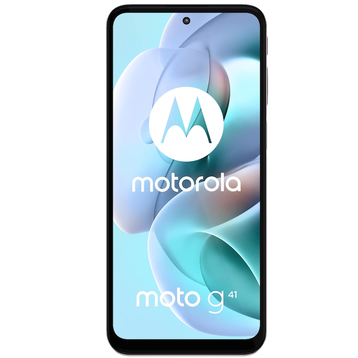 Смартфон Motorola Moto G41, OLED, NFC, Dual SIM, 128GB, 6GB RAM, 5000 mAh, Pearl Gold