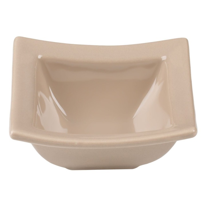 Bol ceramica bej, 85 ml