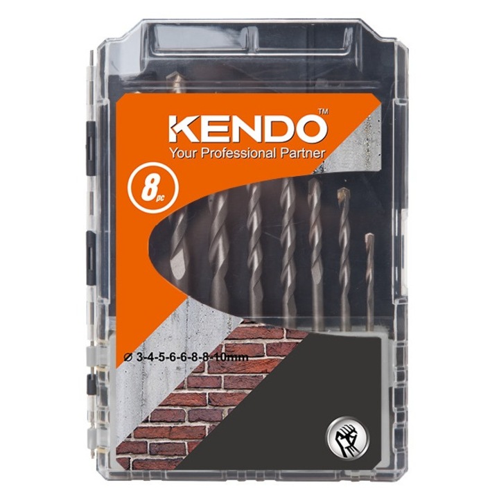 Set 8 burghie pentru zidarie, 3-10 mm