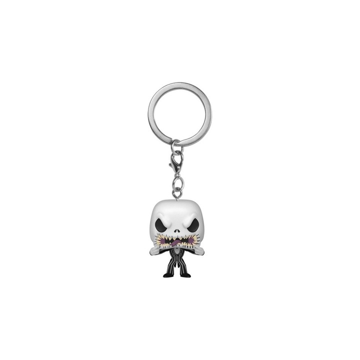 Breloc Nightmare Before Christmas Pocket POP! Jack, 4cm, Multicolor
