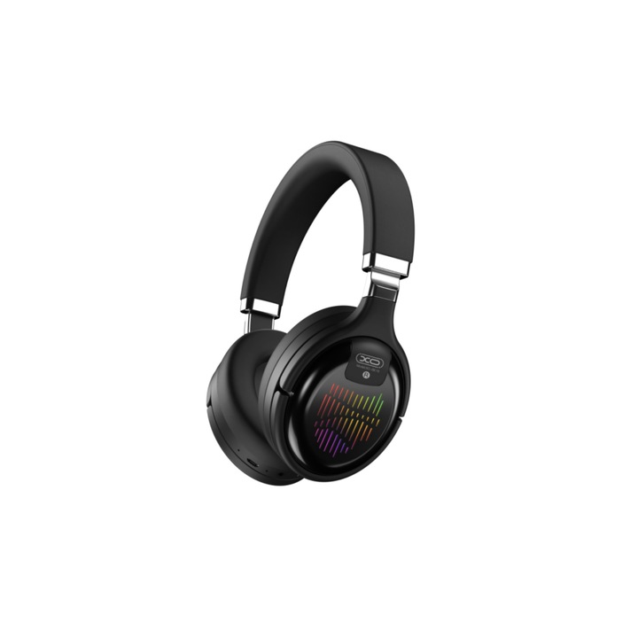 Soho Bass Plus vezeték nélküli fejhallgató, Hifi Sound, Over Ear, Fekete