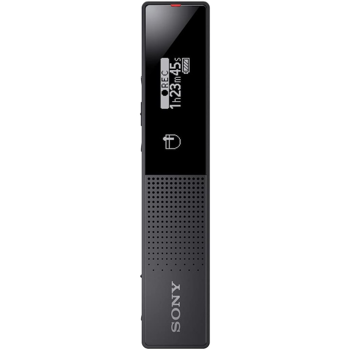 Диктофон Sony ICD-TX660, 16GB, USB Type-C, Черен