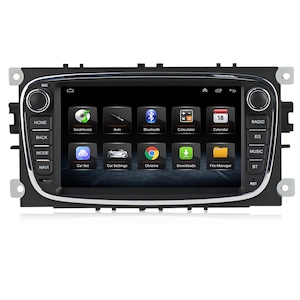 Navigatie Ford Mondeo 2007-2011, NAVI-IT Android 12, 2 GB RAM 32 ROM, 7 inch, DVD, microfon extern si camera marsarier