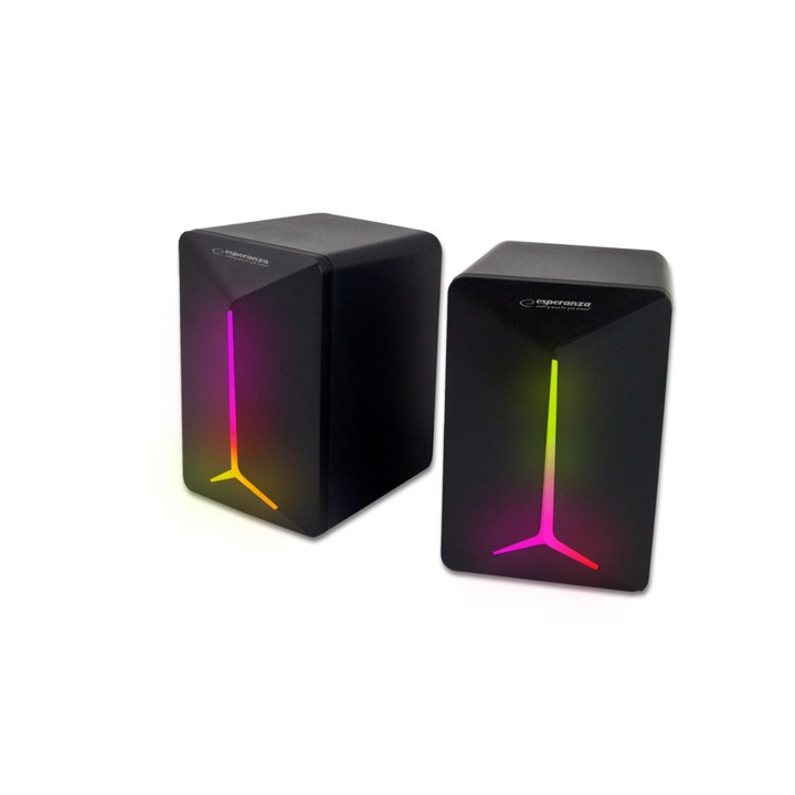 Set difuzoare USB 2.0 Rainbow Esperanza