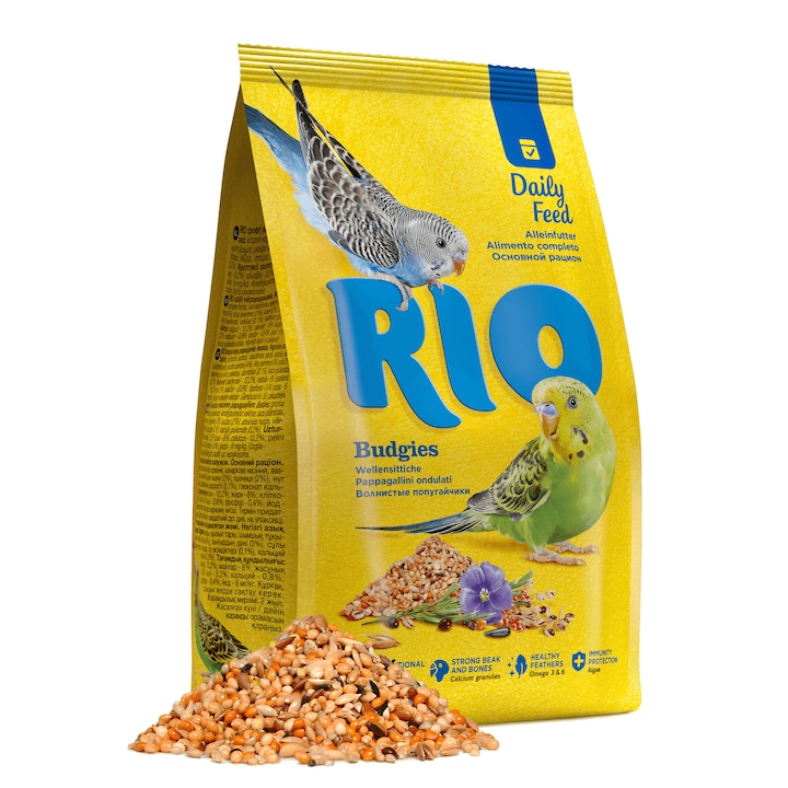 Rio Madáreleség, Hullámos papagájoknak, 1 kg