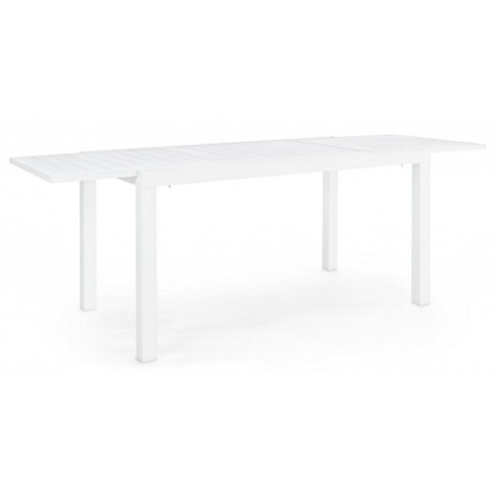 Masa extensibila din fier alb Hilde 140/210 cm x 77 cm x 75 h