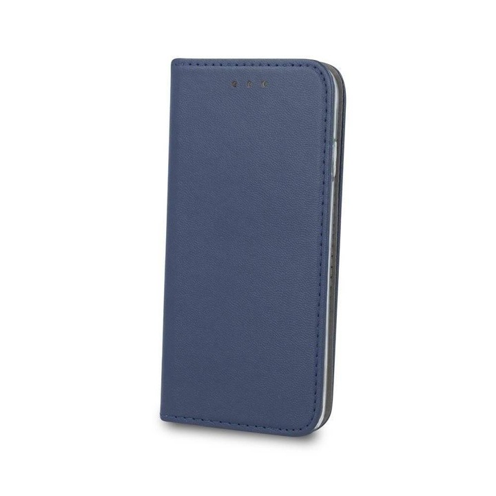 Капак за Motorola Moto E20 флип кейс книжка син