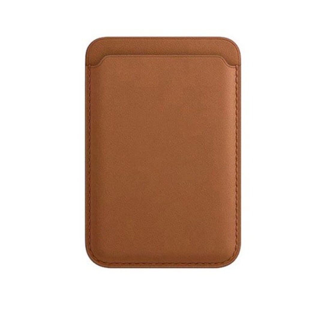 Portofel pentru iPhone 12, 12 Pro si 12 Pro Max, cu incarcare MagSafe, Maro