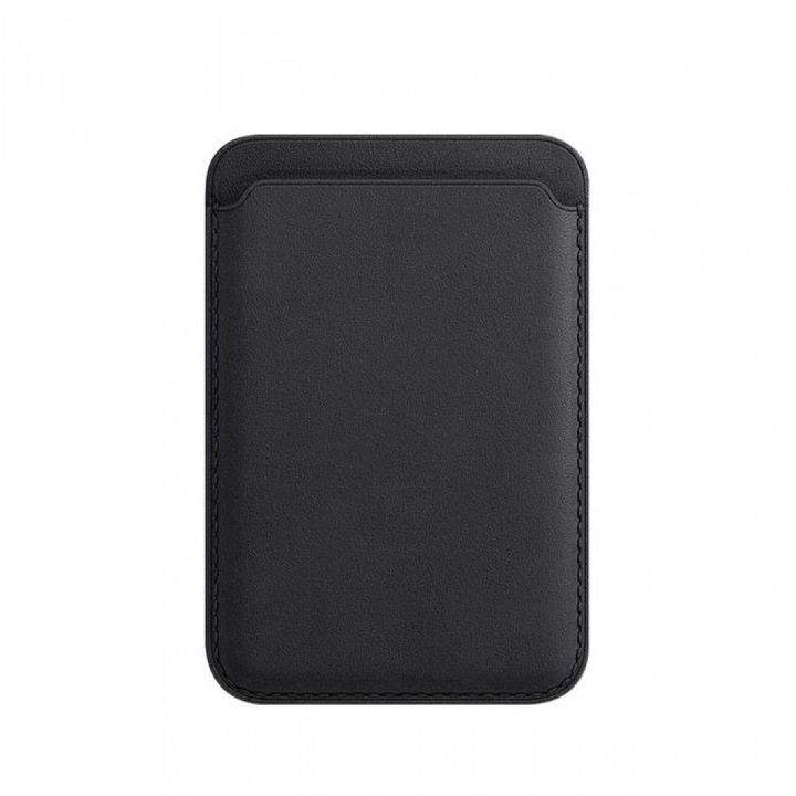 Bibibel MagSafe mobiltelefon tok, iPhone 12, 12 Pro, 12 Pro Max kompatibilis, fekete