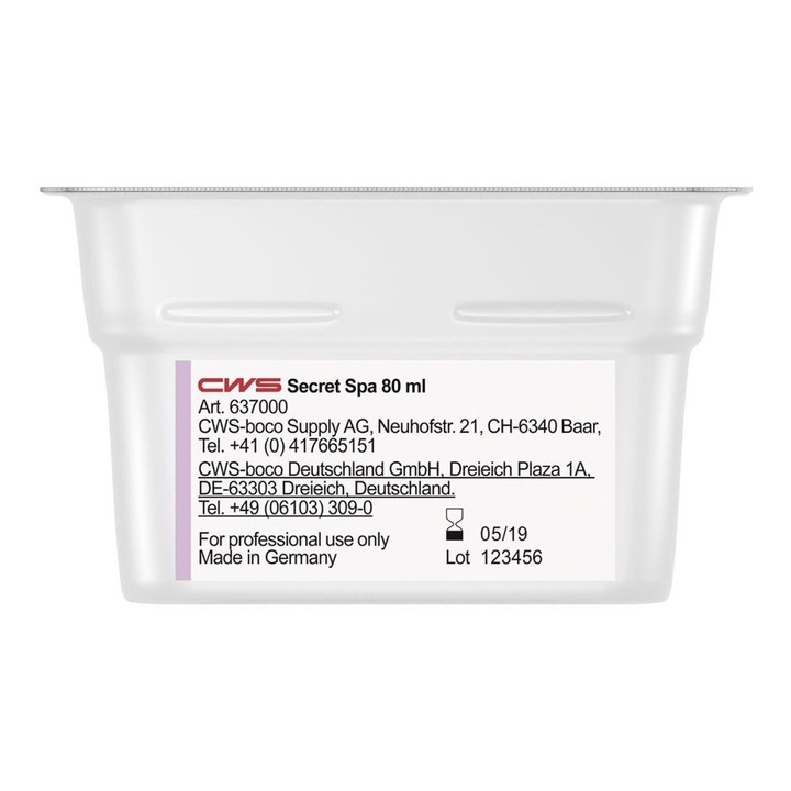 Odorizant CWS, Paradise Air BAR, pentru aparat, Secret Spa 80 ml