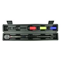 Set cheie dinamometrica 1/2" 28-210Nm cu prize din aluminiu, Geko G10068
